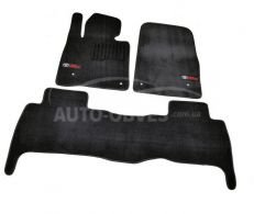 Floor mats Toyota Land Cruiser 200 2007-2012 5 seats - material: - pile, black, type: premium фото 0