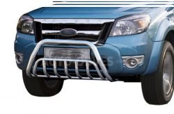 Кенгурятник Ford Ranger 2009-2011 - тип: двойной фото 0