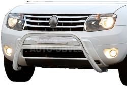 Front bar Nissan Terrano 2014-2018 - type: without grill фото 0