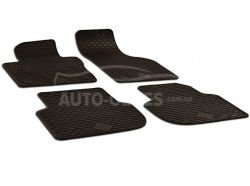 Floor mats rubber VW Jetta 2011-2014 black 4 pcs фото 0