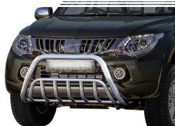 Bullbar Mitsubishi L200 2015-2018 - type: double фото 0