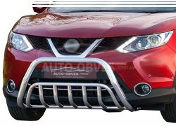 Кенгурятник Nissan Qashqai 2014-2017 - тип: двойной фото 0