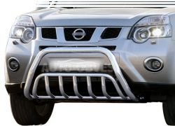 Front bar Nissan X-Trail t31 2007-2014 - type: double фото 0