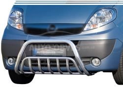 Front bar Renault Trafic 2001-2014 - type: double фото 0