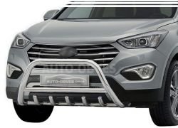 Кенгурятник Hyundai Santa Fe 2013-2016 - тип: штатный фото 0