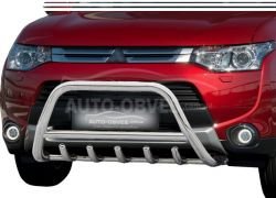 Кенгурятник Mitsubishi Outlander 2013-2015 - тип: штатний фото 0