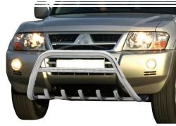 Кенгурятник Mitsubishi Pajero Wagon III - тип: штатний фото 0