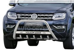 Кенгурятник Volkswagen Amarok 2016-... - тип: з логотипом фото 0