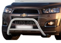 Hood guard Chevrolet Captiva 2011-2020 - type: without grill фото 0