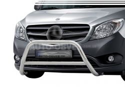 Bull bar Mercedes Citan - type: without grill фото 0