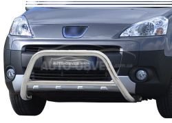 Front bar Peugeot Partner 2008-2014 - type: without grill фото 0