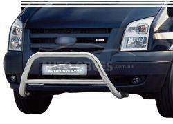 Bull bar Ford Transit 2006-2014 - type: without grill фото 0