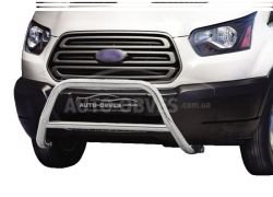 Bull bar Ford Transit 2014-... - type: without grill фото 0