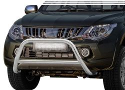 Кенгурятник Mitsubishi L200 2015-2018 - тип: без гриля фото 0