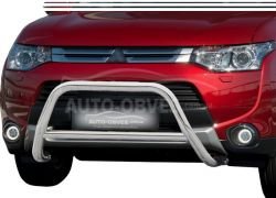 Mitsubishi Outlander 2013-2015 bumper bar - type: without grill фото 0