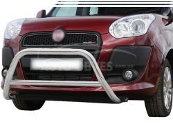 Bull bar Fiat Doblo 2010-2014 - type: without grill фото 0