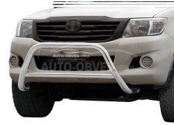 Front bar Toyota Hilux 2006-2012 - type: without grill фото 0
