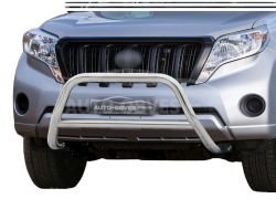 Front bar Toyota Prado 2014-2018 - type: without grill фото 0