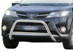 Bull bar Toyota Rav4 2013-2016 - type: without grill фото 0