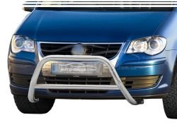 Front bar VW Touran 2003-2010 - type: without grill фото 0