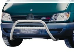 Bull bar Mercedes Sprinter 1996-2006 - type: without grill фото 0
