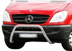 Bull bar Mercedes Sprinter 2006-2013 - type: without grill фото 0