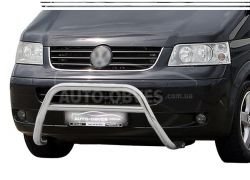 Bull bar VW T5 Multivan, Caravelle - type: without grill фото 0