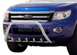 Bull bar Ford Ranger 2012-2016 - type: without jumper фото 0