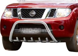 Кенгурятник Nissan Navara 2005-2014 - тип: без перемычки фото 0