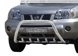 Barrel bar Nissan X-Trail t30 2003-2006 - type: without jumper фото 0