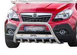 Кенгурятник Opel Mokka 2012-2016 - тип: с логотипом фото 0