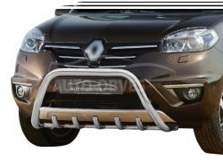 Front bar Renault Koleos 2009-2016 - type: without jumper фото 0