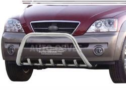 Barrel bar Kia Sorento 2003-2009 - type: without jumper фото 0