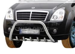 Bullbar Ssangyong Rexton 2007-2012 - type: without jumper фото 0