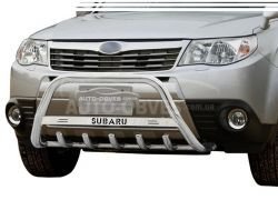 Кенгурятник Subaru Forester 2008-2012 - тип: с логотипом фото 0