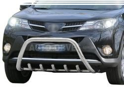 Кенгурятник Toyota Rav4 2013-2016 - тип: без перемички фото 0