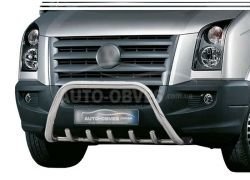 Кенгурятник Volkswagen Crafter 2006-2011 - тип: без перемички фото 0