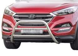 Кенгурятник Hyundai Tucson 2019-2021 - тип: на 2 перемычки фото 0