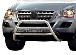 Кенгурятник Mercedes ml class w164 - тип: на 2 перемычки фото 0