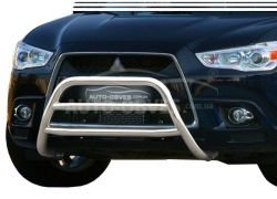 Front bar Mitsubishi ASX 2010-2013 - type: 2 jumpers фото 0