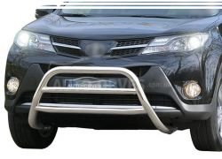 Front bar Toyota Rav4 2013-2016 - type: 2 jumpers фото 0