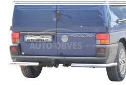 Volkswagen T4 rear bumper protection - type: single corners фото 0