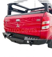 Rear power bumper for MItsubishi L200 2015-2018 фото 0