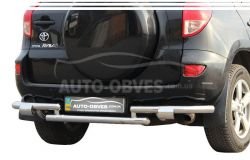 Toyota Rav4 rear bumper protection фото 0