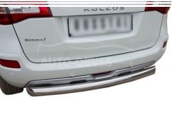 Renault Koleos rear bumper protection - type: single pipe фото 0