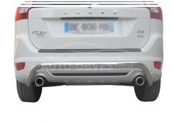 Защита заднего бампера Volvo XC60 - тип: П-образная фото 0