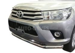 Single arc Toyota Hilux 2015-2020 -type: d76mm фото 0