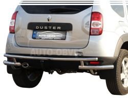 Защита заднего бампера Renault Duster 2010-2017 фото 0