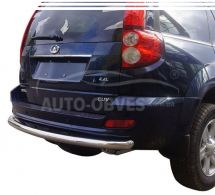 Rear bumper protection Great Wall Hover, Haval - type: single pipe фото 0