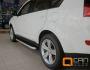 Profile running boards Peugeot 5008 2017-... - Style: Range Rover фото 2